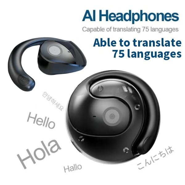 ✨LAST DAY SALE 60% OFF⏰AI Translation T26 Pro Wireless Bluetooth Translation Earbuds
