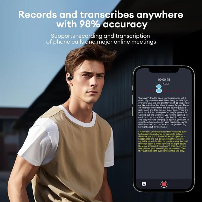 ✨LAST DAY SALE 60% OFF⏰AI Translation T26 Pro Wireless Bluetooth Translation Earbuds