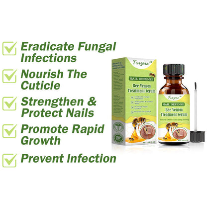 Furzero™ Nail Defense Bee Venom Treatment Serum (For All Kinds Of Nail Diseases-For Healthier Nail Growth)